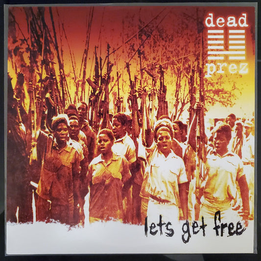 Dead Prez Let's Get Free vinyl album cover
