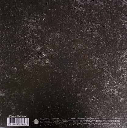 Death Cab for Cutie - Narrow Stairs vinyl LP back cover