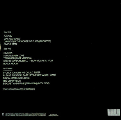 Deftones - B-Sides and Rarities double album tracklist