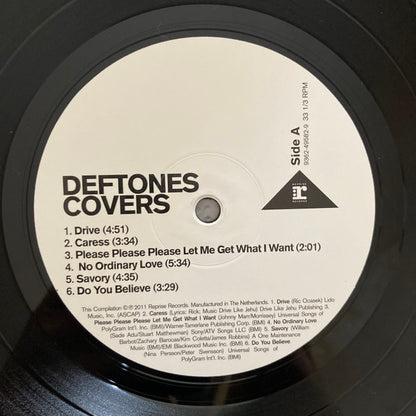 Deftones - Covers vinyl LP label