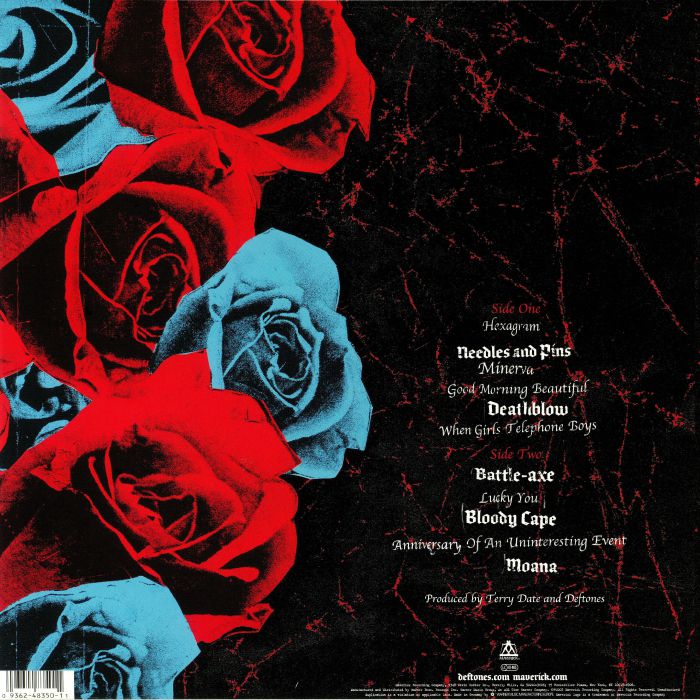 Deftones - Deftones vinyl LP tracklist