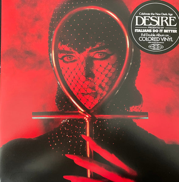 Desire - Escape black and red vinyl LP