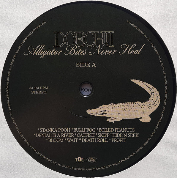 Doechii Alligator Bites Never Heal black vinyl