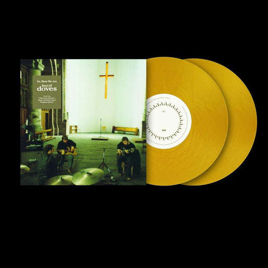 Doves - So, Here We Are gold double vinyl LP best of