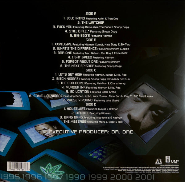 Dr Dre - 2001 vinyl album tracklist