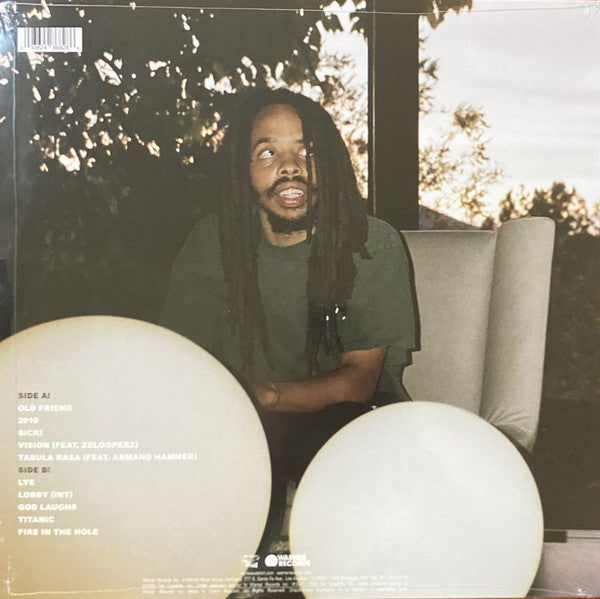 Earl Sweatshirt - SICK! vinyl LP tracklist