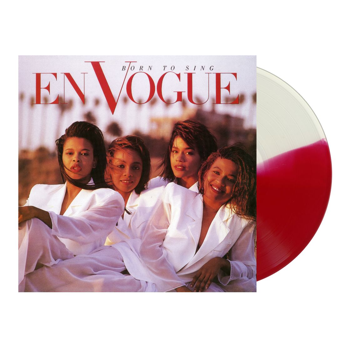 En Vogue - Born to Sing RSD Black Friday 2025 red and white split vinyl LP