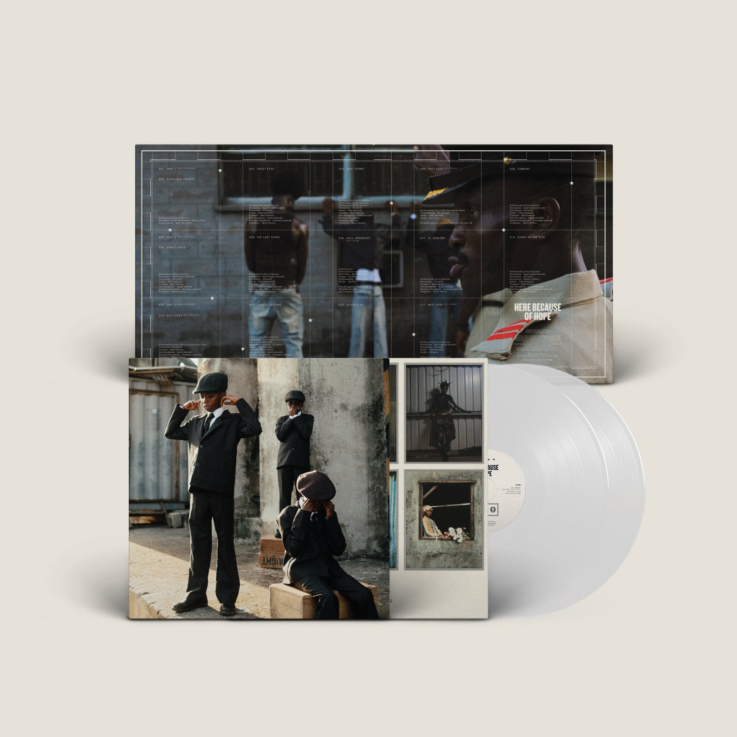 Ezra Collective - Here Because of Hope - White vinyl 2x LP