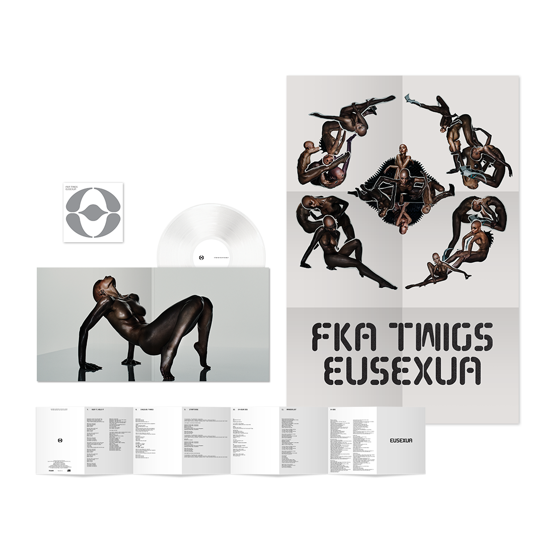 FKA twigs - EUSEXUA crystal clear vinyl packshot