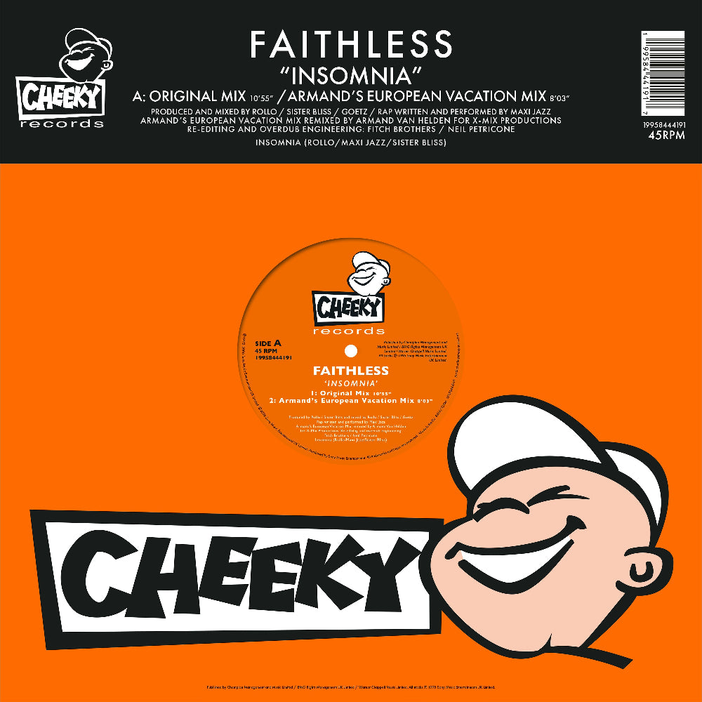 Faithless - Insomnia (30th Anniversary) 12 inch