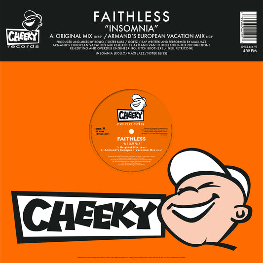 Faithless - Insomnia (30th Anniversary) 12 inch