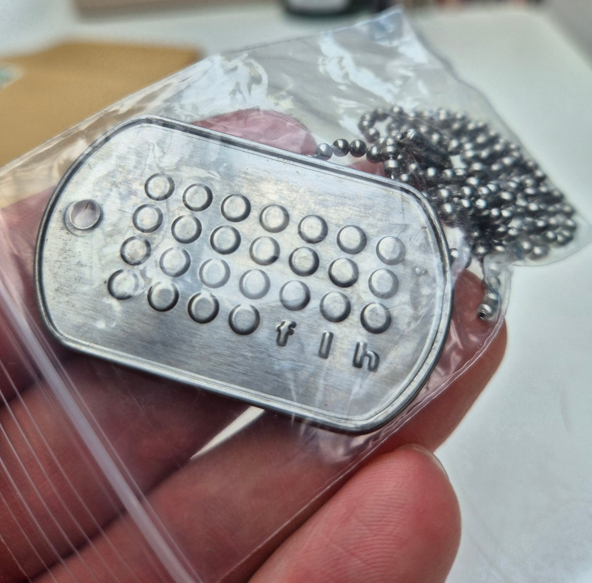 Feeble Little Horse - Bitknot dog tag