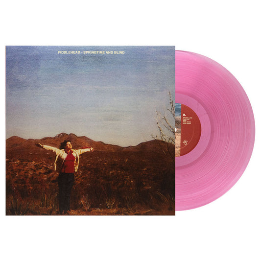 Fiddlehead Springtime and Blind clear pink vinyl LP
