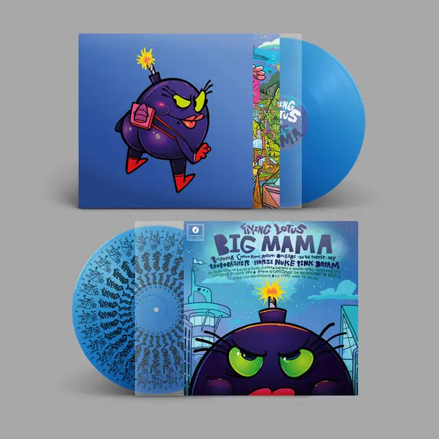 Flying Lotus - BIG MAMA blue vinyl EP