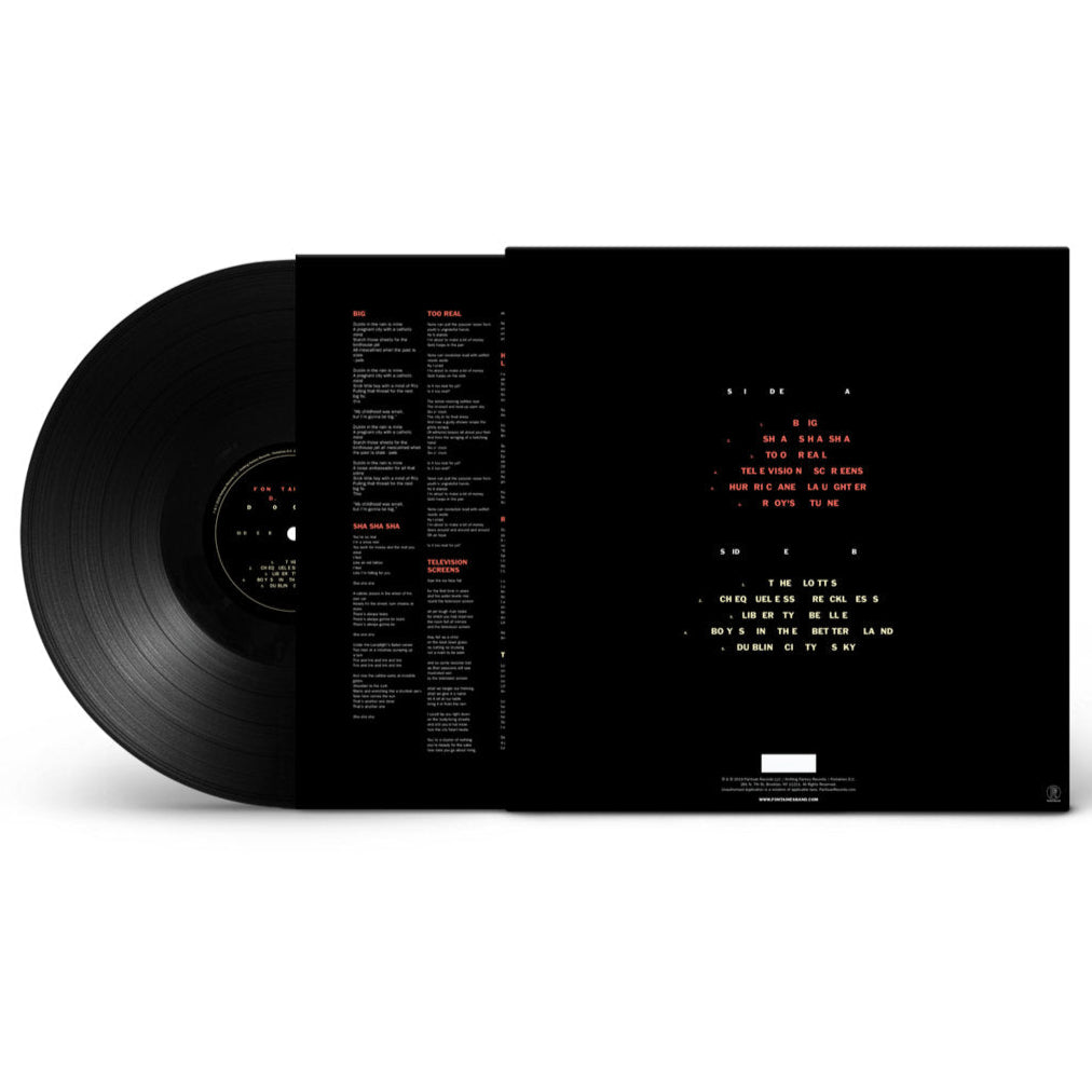Fontaines DC - Dogrel vinyl LP tracklist