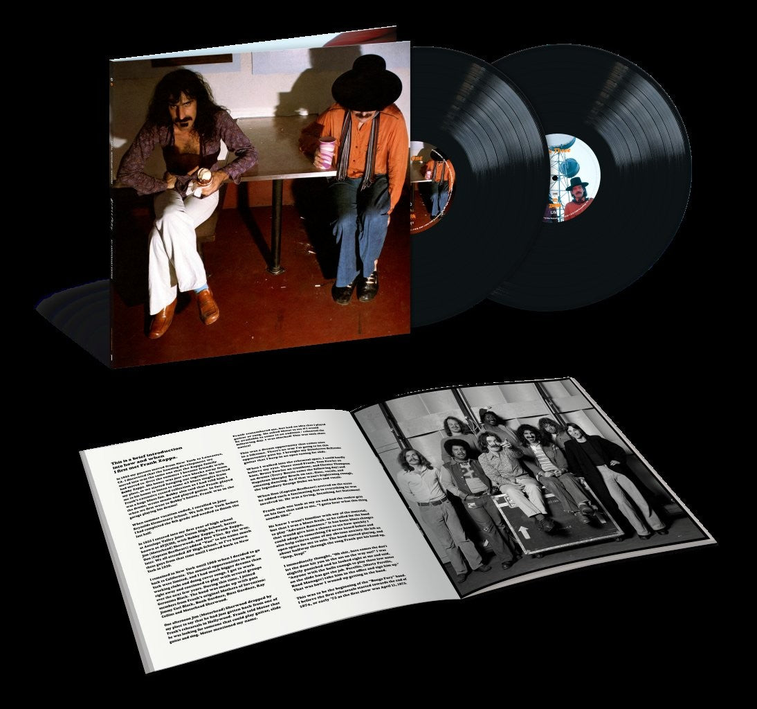 Frank Zappa and Captain Beefheart - Bongo Fury (50th Anniversary) black double vinyl LP