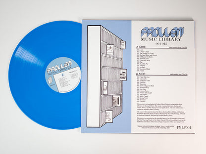 Frollen Music Library 001 to 015 vinyl album tracklist