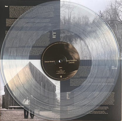 Gracie Abrams - Good Riddance Deluxe clear double vinyl LP 