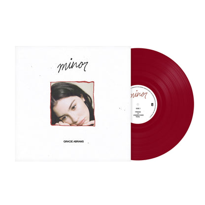 Gracie Abrams - Minor 5th anniversary red vinyl EP