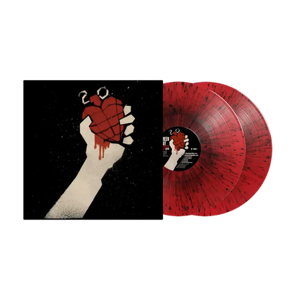 Green Day - American Idiot red and black double vinyl LP