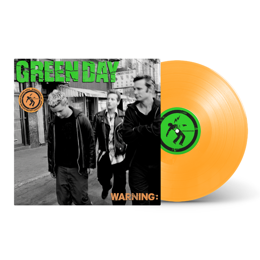 Green Day - Warning orange vinyl LP