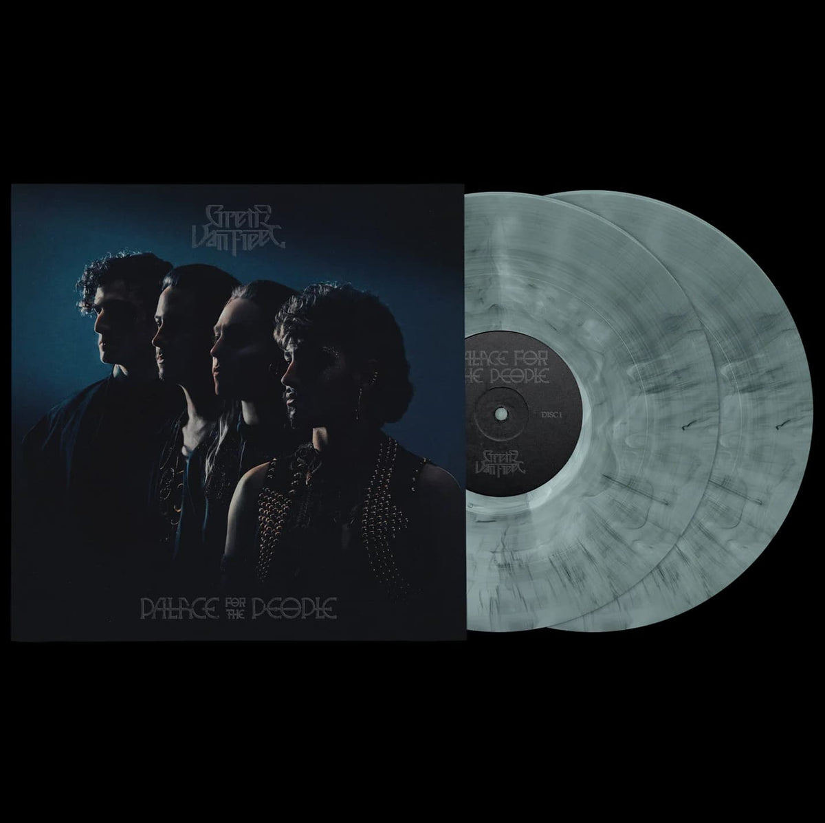 Greta Van Fleet - Palace for the People celestite marble vinyl 2LP