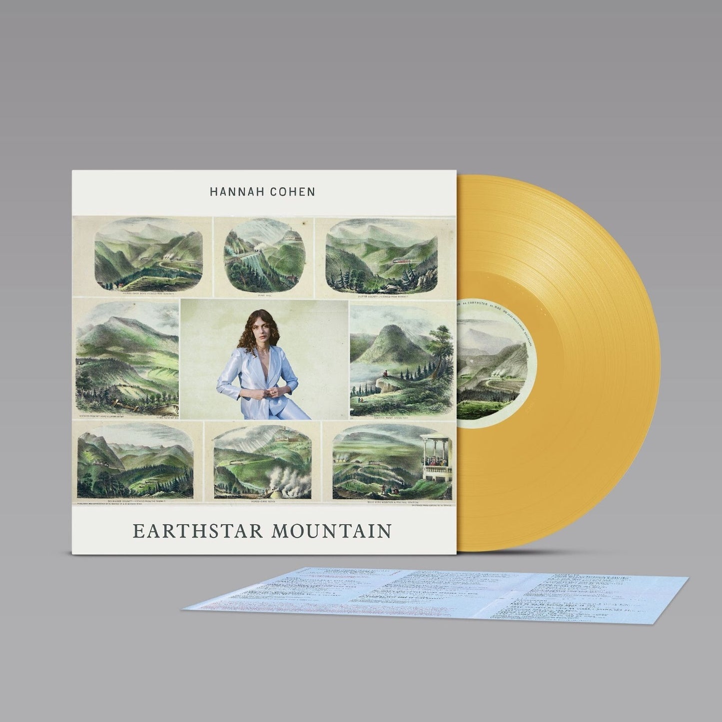 Hannah Cohen Earthstar Mountain yellow vinyl