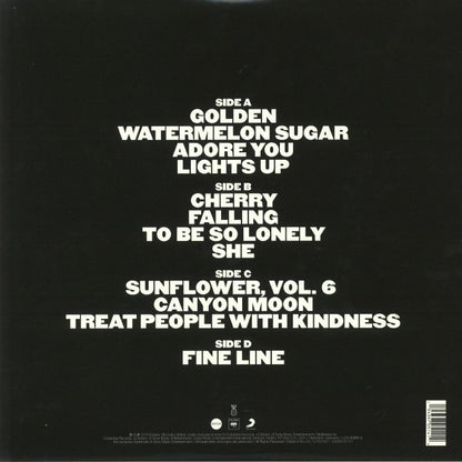 Harry Styles - Fine Line double vinyl LP tracklist