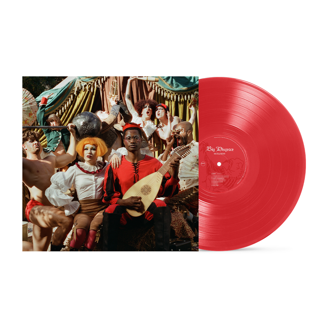 Haute and Freddy - Big Disgrace coral vinyl LP