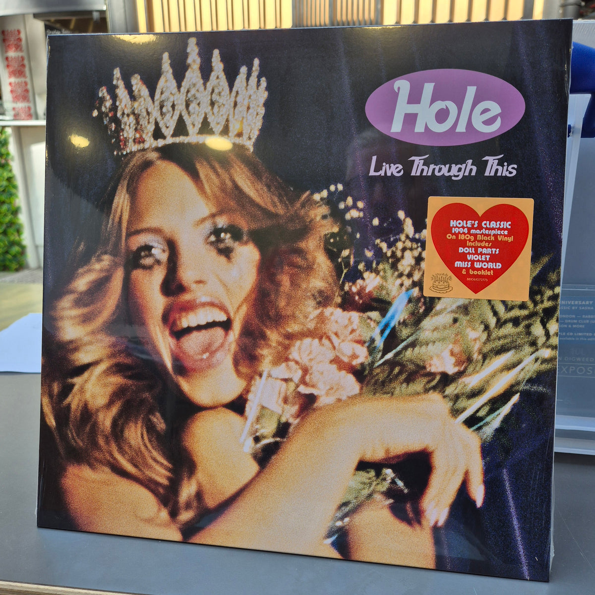 Hole - Live Through This black vinyl LP
