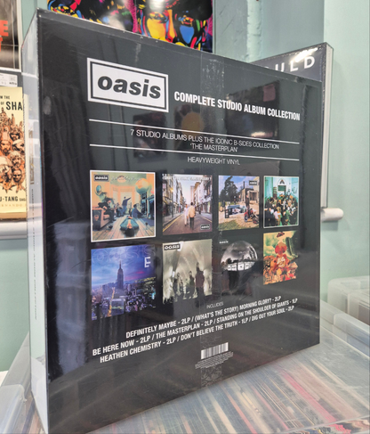 Oasis complete studio collection lp boxset contents