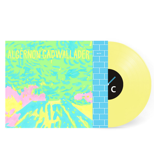 Algernon Cadwallader Trying Not to Have a Thought indies sharpie yellow vinyl LP