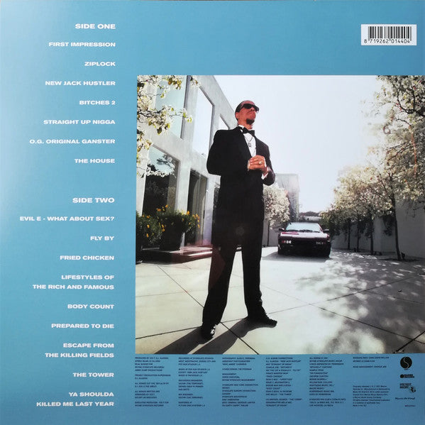 Ice T - OG Original Gangster vinyl LP tracklist