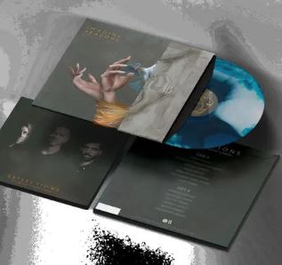 Imagine Dragons - Reflections (from the Vault of Smoke and Mirrors) blue marble vinyl 