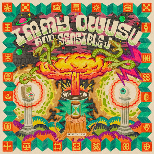 Immy Owusu & Sensible J - Spiritual War 10 inch vinyl EP