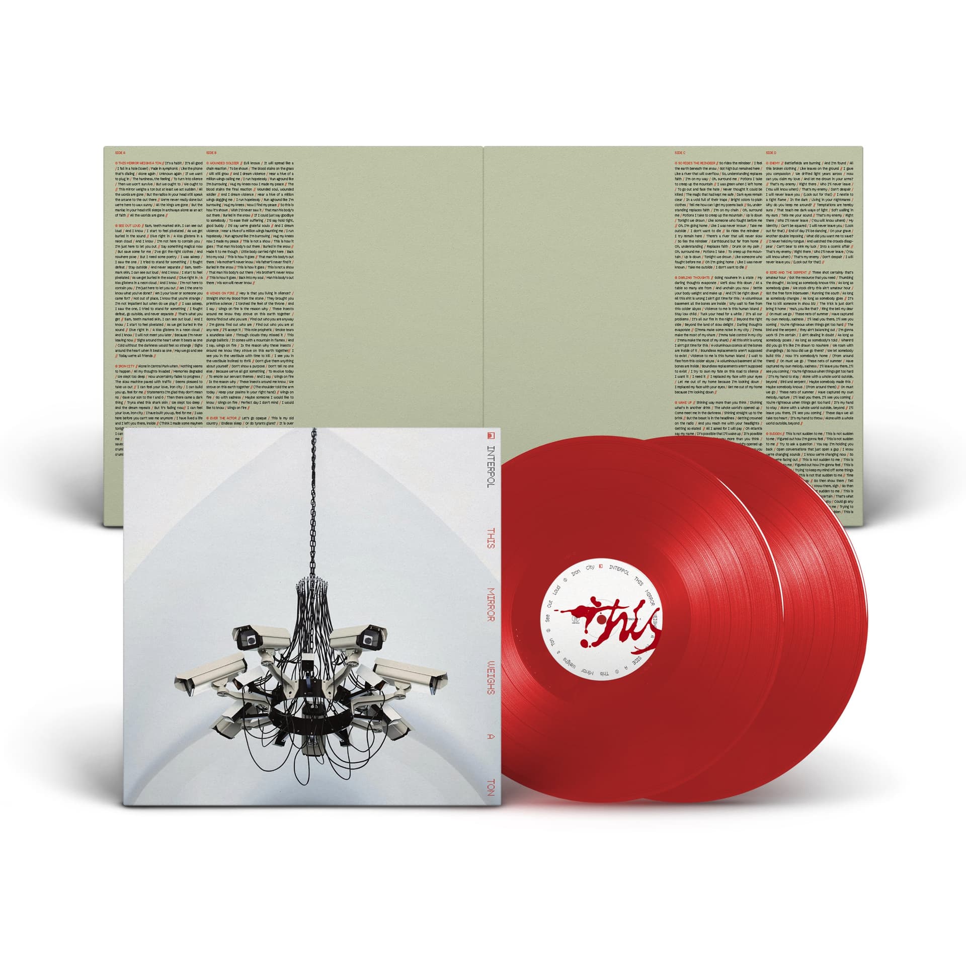 Interpol - This Mirror Weighs a Ton - red vinyl 2LP