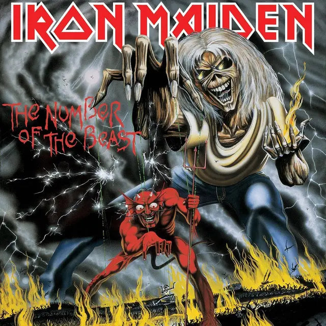 Iron Maiden - The Number of the Beast vinyl LP