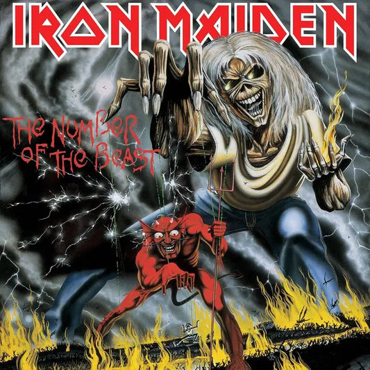 Iron Maiden - The Number of the Beast vinyl LP