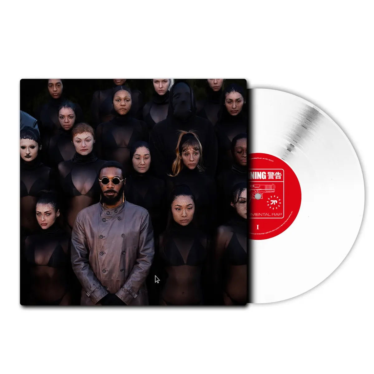 JPEGMAFIA Experimental Rap - clear vinyl 2LP