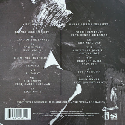 J Cole - Born Sinner vinyl album tracklist