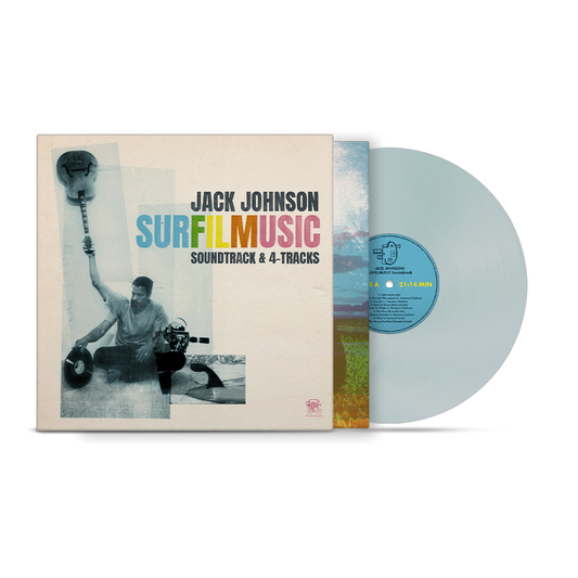 Jack Johnson - SURFILMUSIC soda pop bottle blue double vinyl LP 