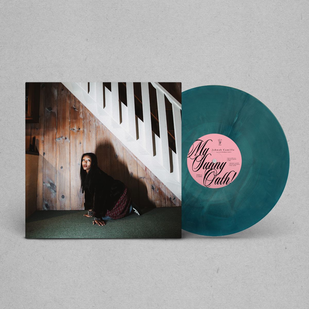 Jahnah Camille - My sunny oath hazy blue vinyl LP