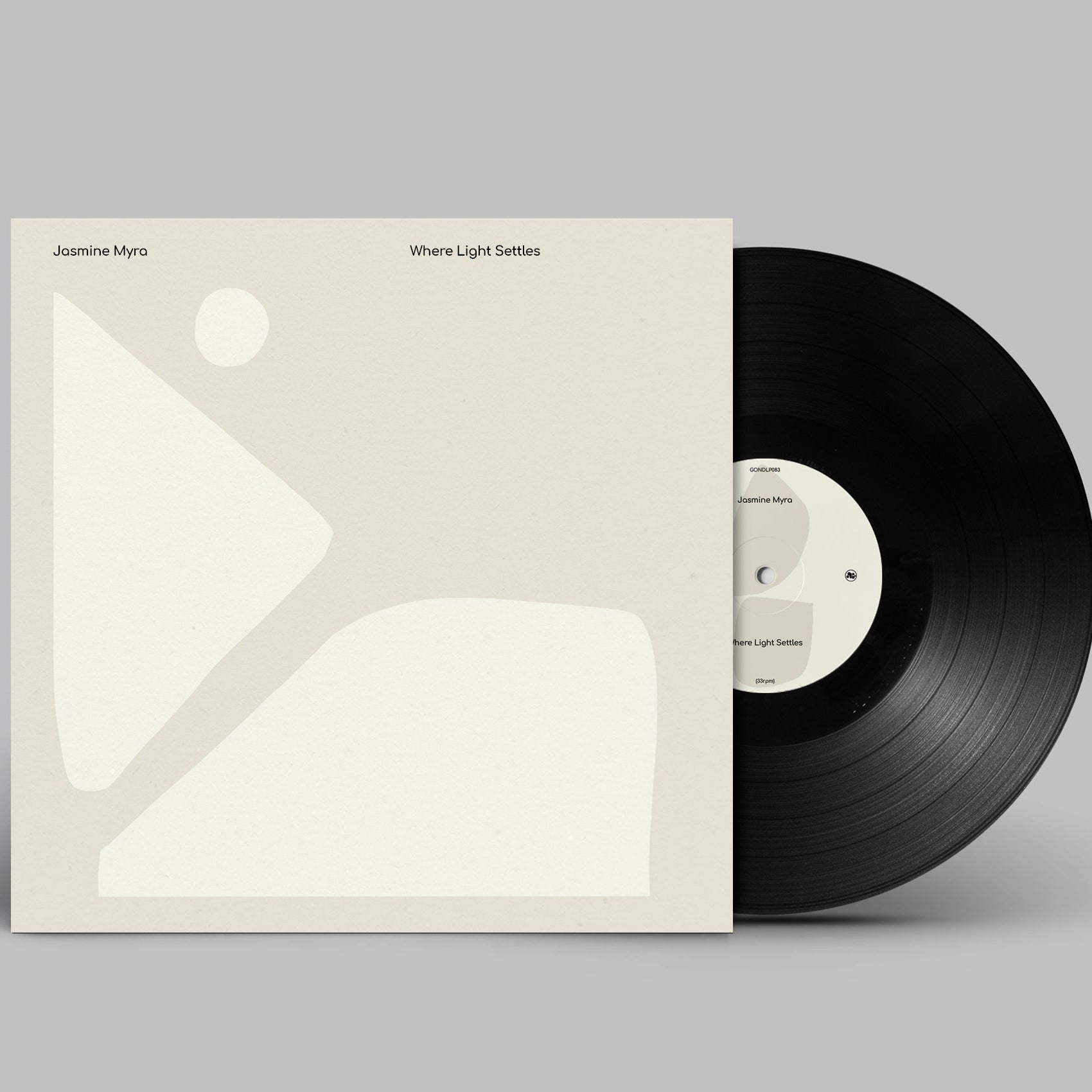 Jasmine Myra - Where Light Settles black vinyl LP