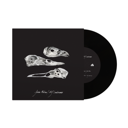 Jason Molina / MJ Lenderman - The Last Three Human Words / Just Be Simple black 7 inch vinyl