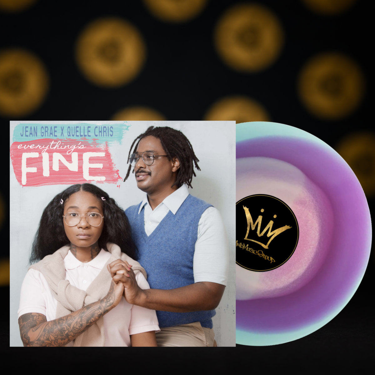 Jean Grae and Quelle Chris - Everything's Fine coloured vinyl LP