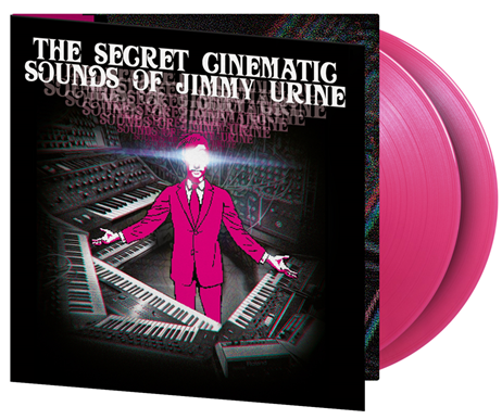 Jimmy Urine - The Secret Cinematic Sounds of Jimmy Urine double pink vinyl LP
