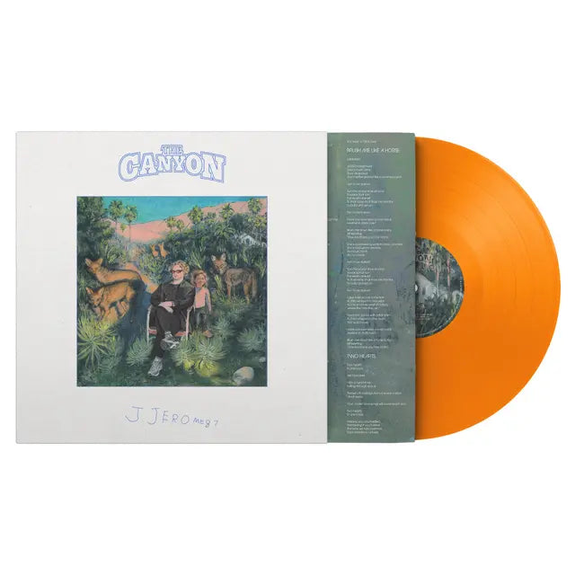 Jjerome87 - The Canyon - orange vinyl LP