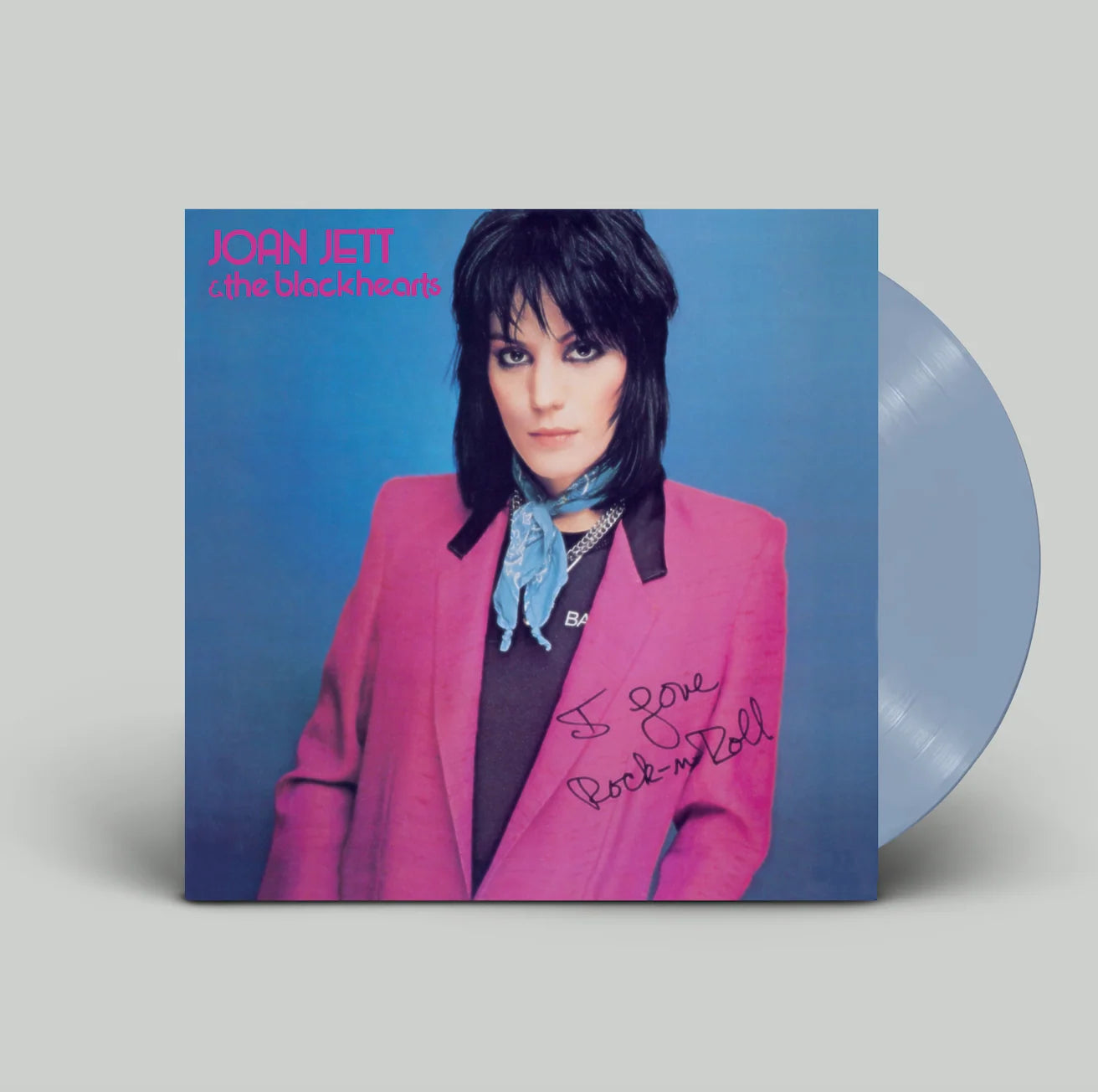 Joan Jett and Blackhearts - I love rock n roll - blue vinyl LP