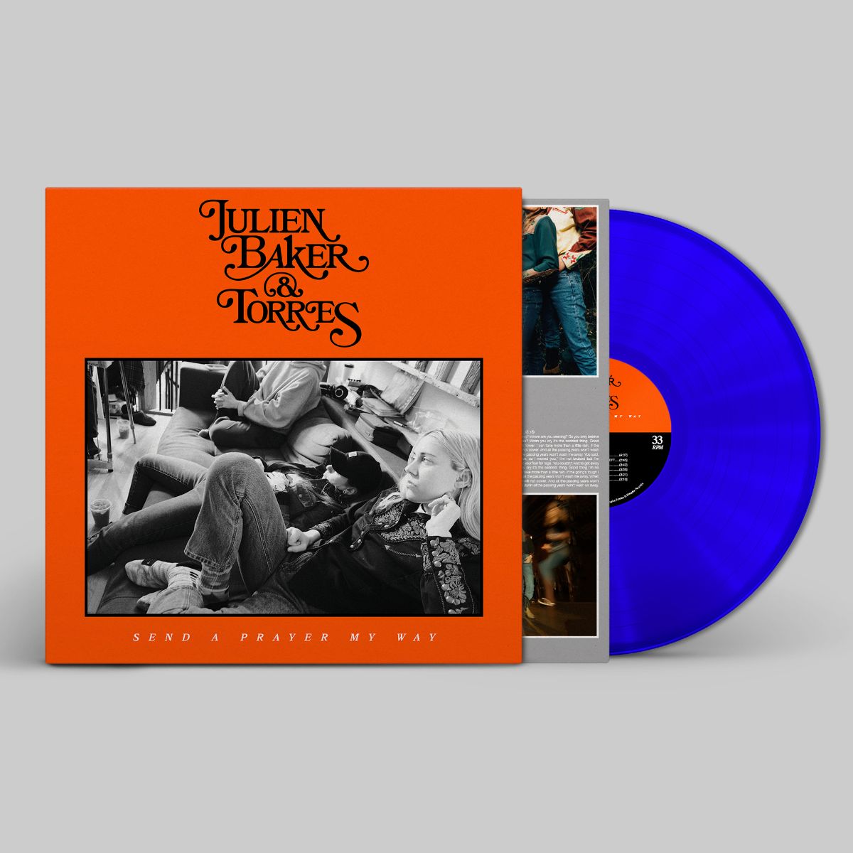 Julien Baker and TORRES Send a Prayer My Way blue vinyl