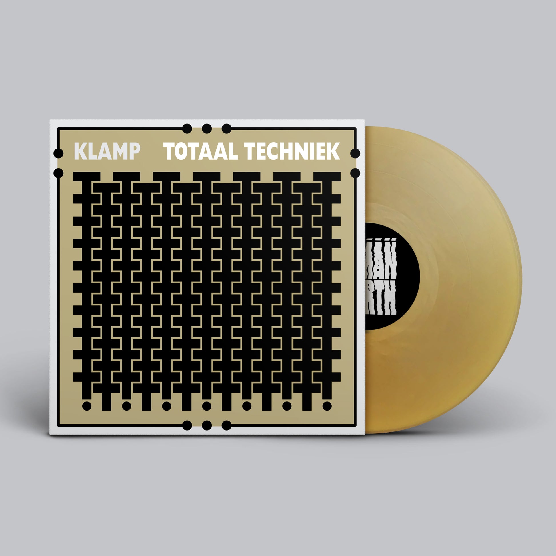 KLAMP - TOTAAL TECHNIEK gold vinyl LP